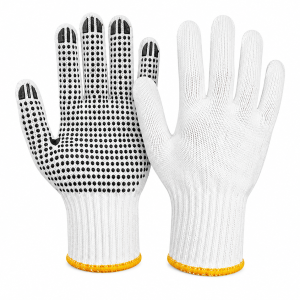 GUANTE HILO 2 HEBRAS CON PIG. CAJA 300 PARES