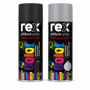 PINTURA SPRAY ALTA TEMPERATURA - REX