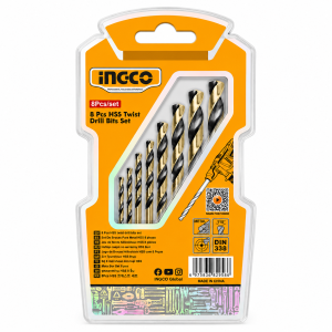 KIT JGO DE BROCAS PARA METAL 8 PCS