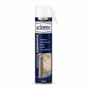 ESPUMA EXPANSIVA ADEREX 750 ML