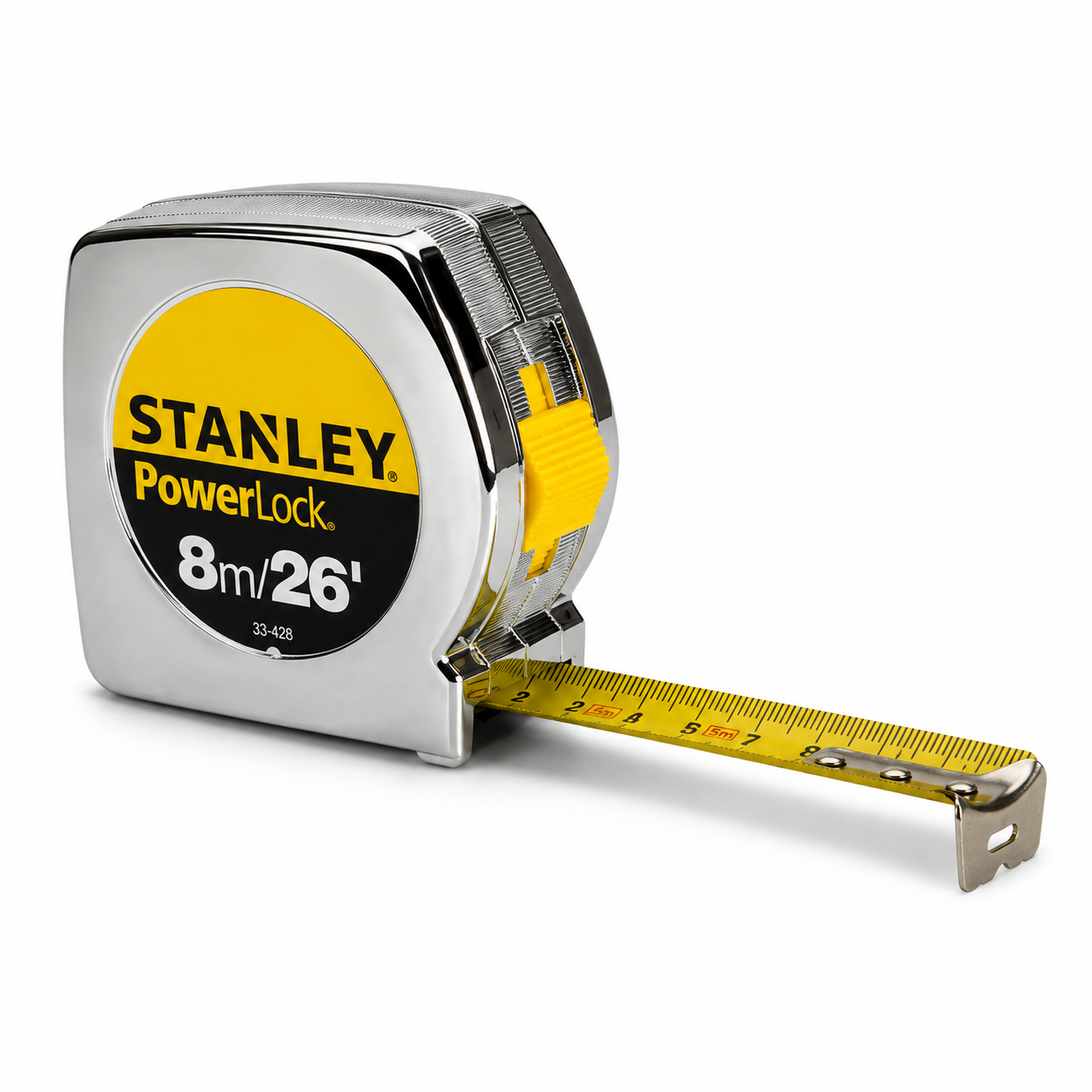 HUINCHA METRICA STANLEY POWERLOCK 8 MTS